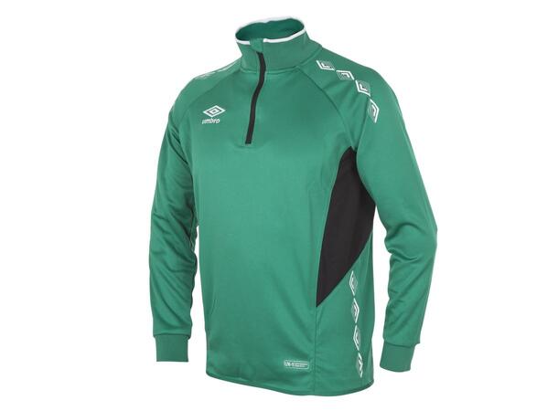 UMBRO UX-1 Half Zip Grønn/Hvit XXL Treningsgenser med glidelås 